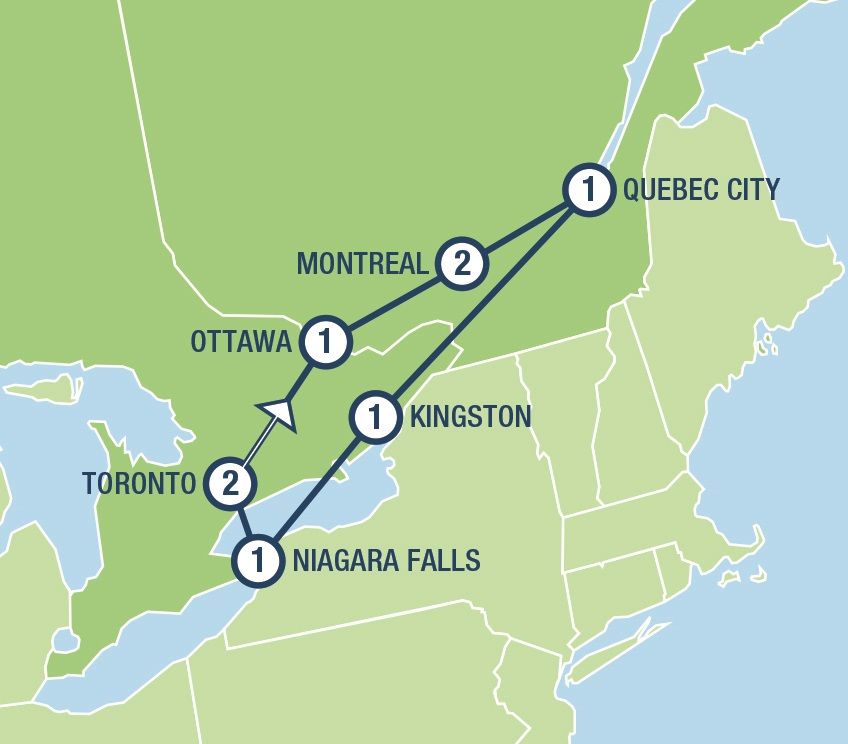 eastern canada tours packages